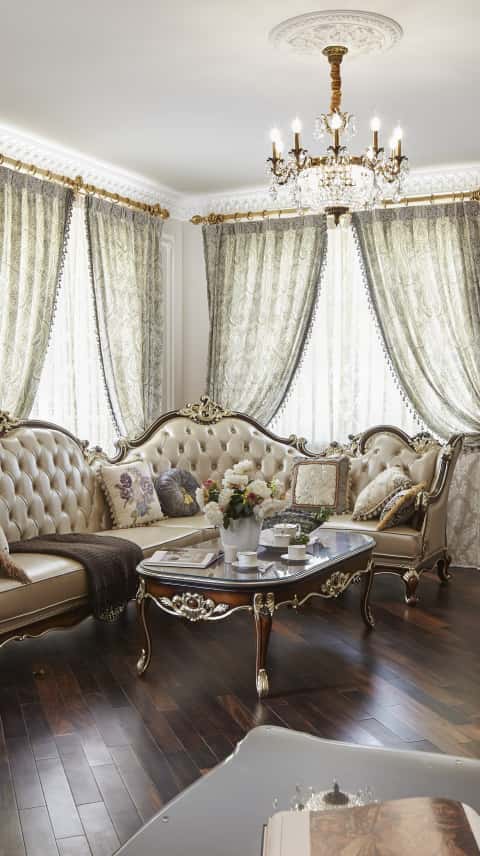 Дизайн и ремонт квартиры в ЖК «Континенталь» — Роскошный замок для троих