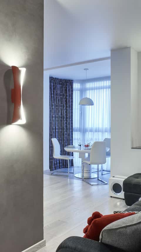 Дизайн и ремонт квартиры в ЖК «Доминион» — Аскетичный интерьер