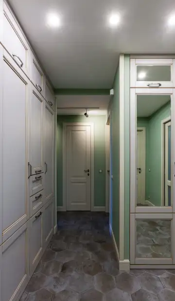 ЖК «M-House». Стены цвета мяты для роскошного интерьера