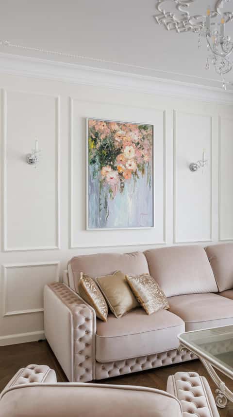 Дизайн и ремонт квартиры на 1ой Тверской-Ямской улице — Игра в классику