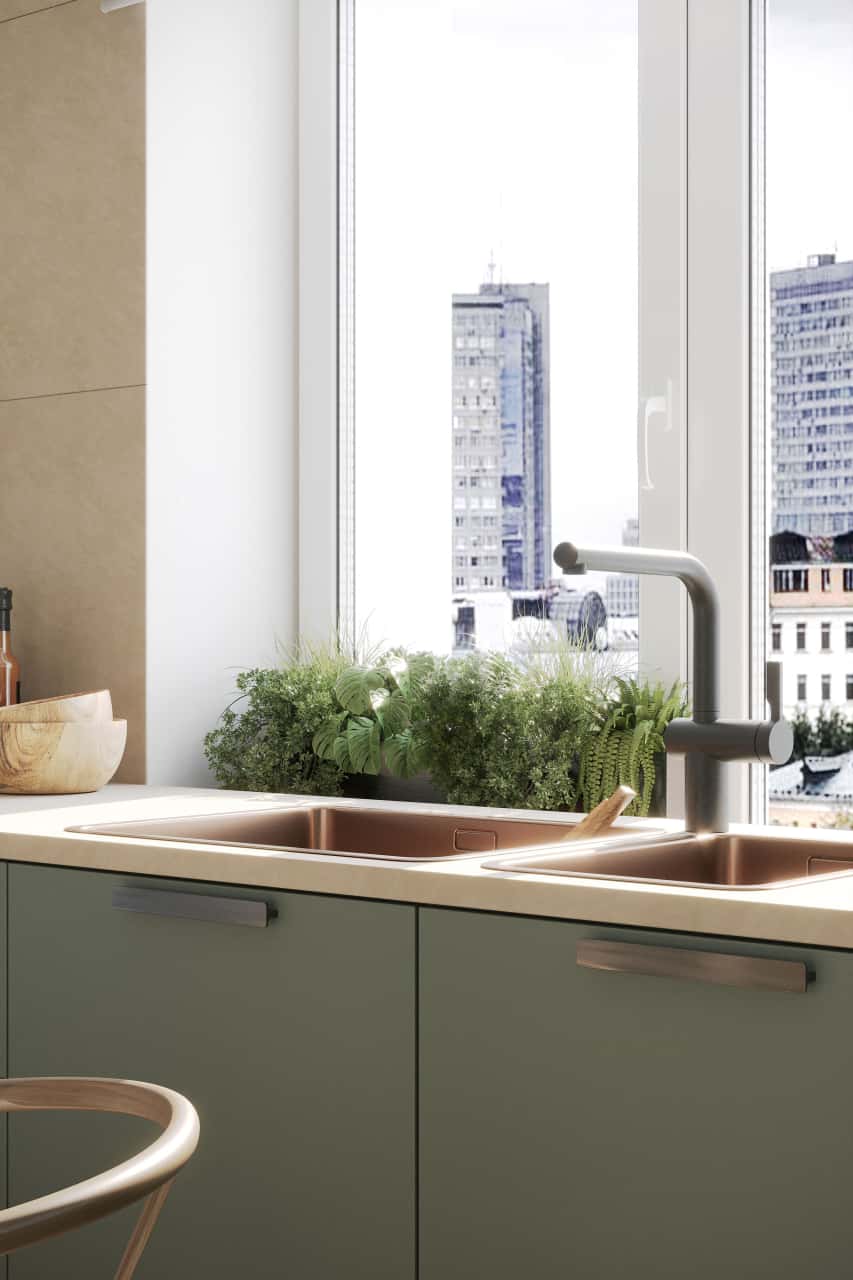 Растения в кухне