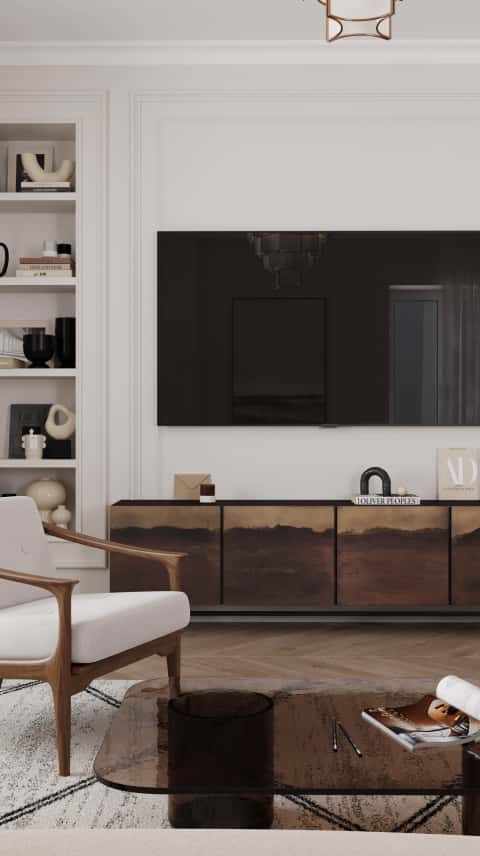 Дизайн и ремонт квартиры на Каланчёвской улице — Плюшевый комфорт