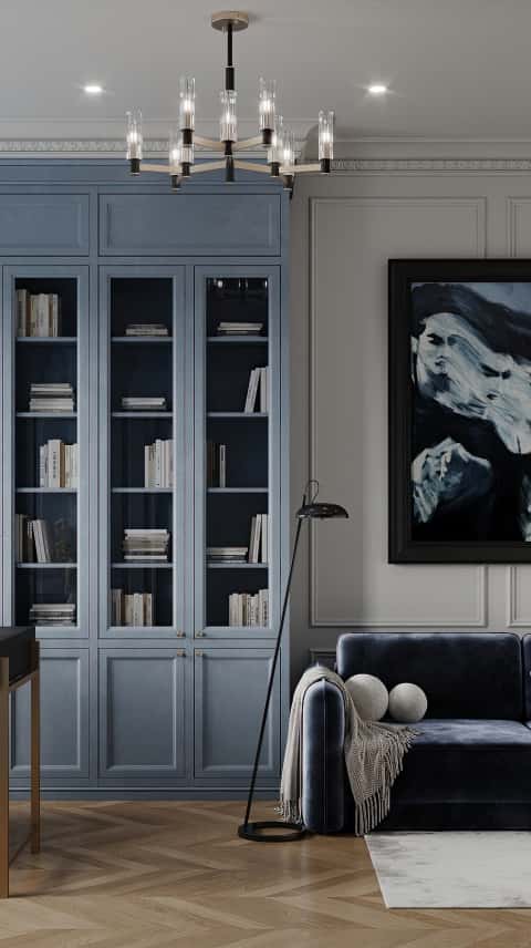 Дизайн и ремонт квартиры на Спиридоновке — Творческий подход