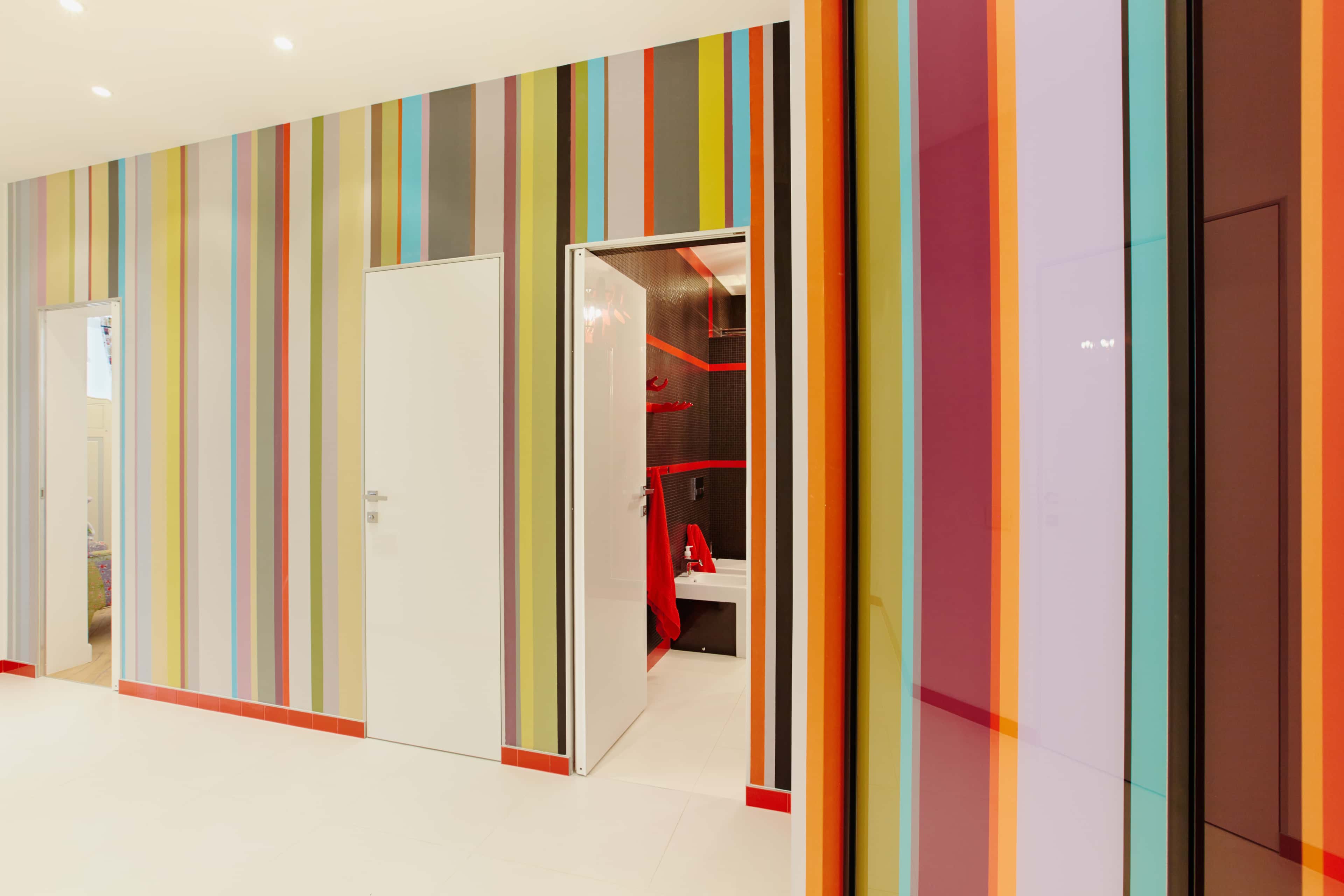 Оформление интерьера коридора. Фото № 36800.