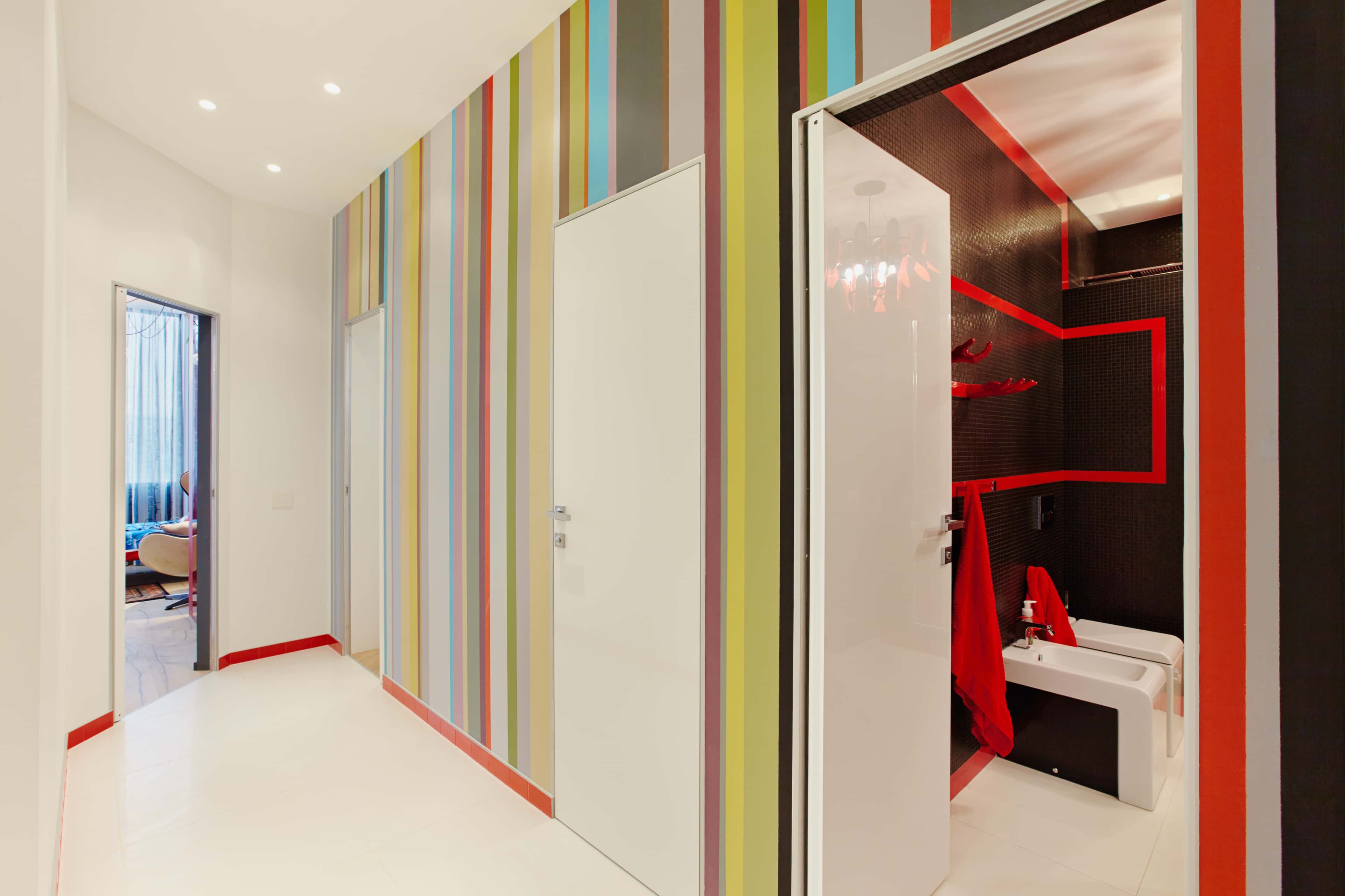 Оформление интерьера коридора. Фото № 36802.