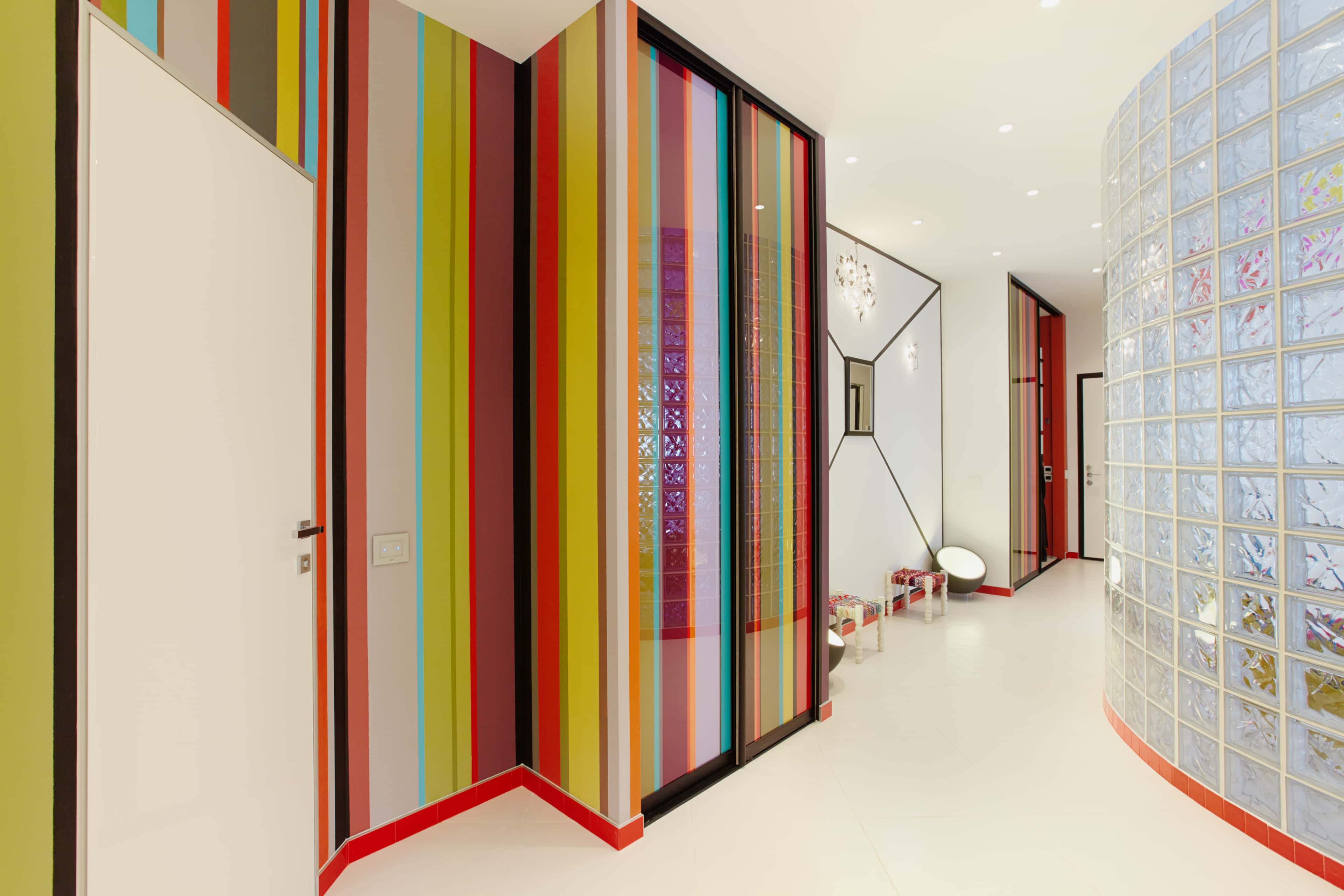 Оформление интерьера коридора. Фото № 36804.