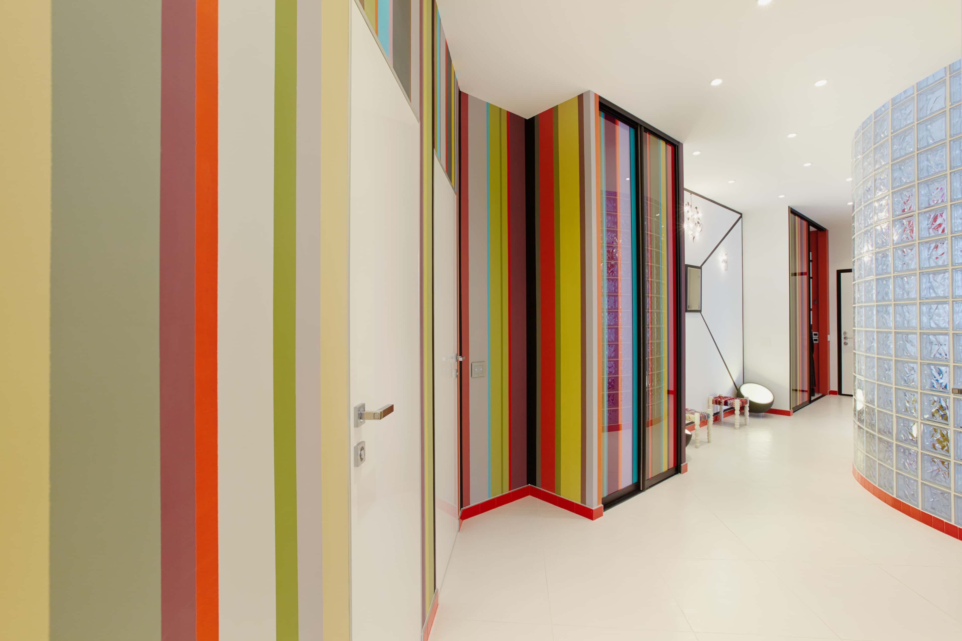 Оформление интерьера коридора. Фото № 36803.