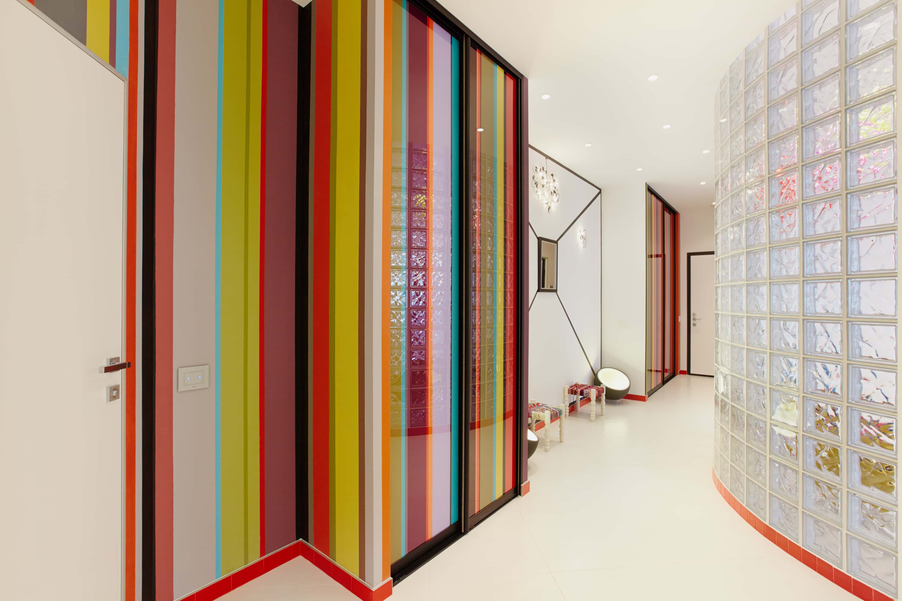 Оформление интерьера коридора. Фото № 36799.