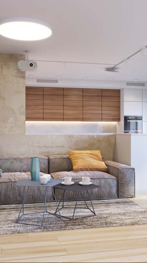 Дизайн и ремонт квартиры в город-парк «Переделкино Ближнее» — Магия цвета