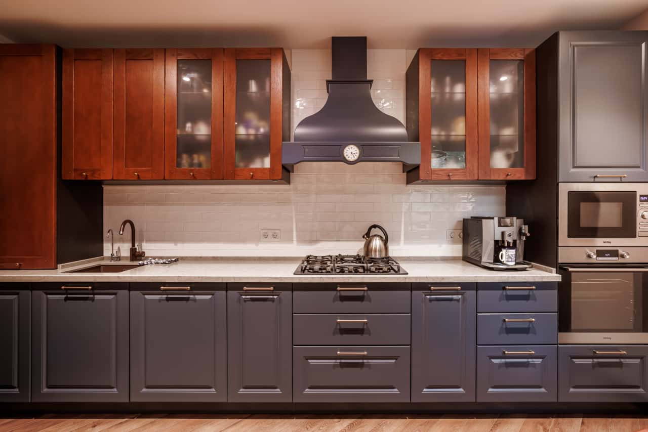 Индиго в кухне