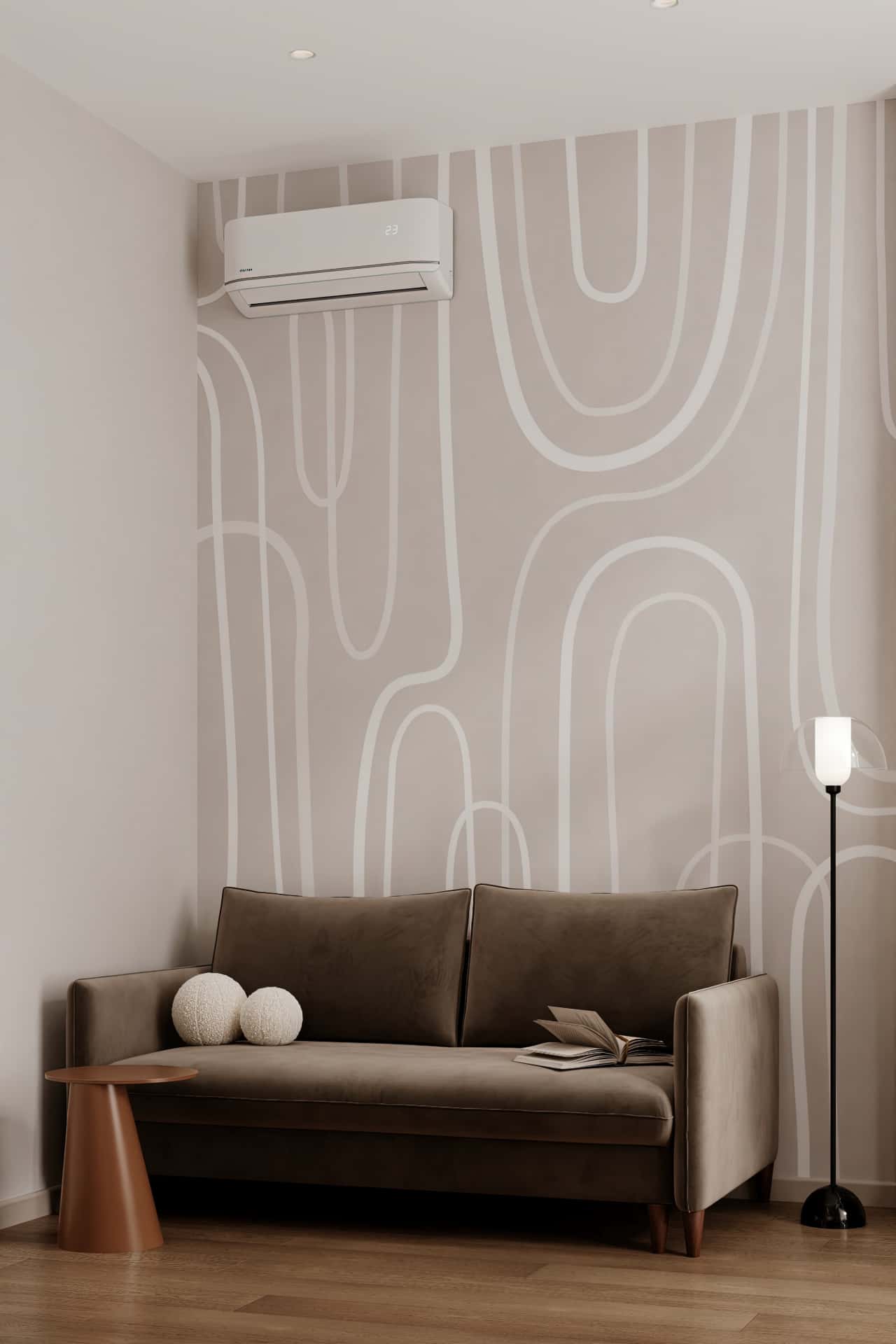 Дизайн и ремонт квартиры в ЖК AFI Park Воронцовский — Стиль как инвестиция, 60 м2. Кабинет, фото 1