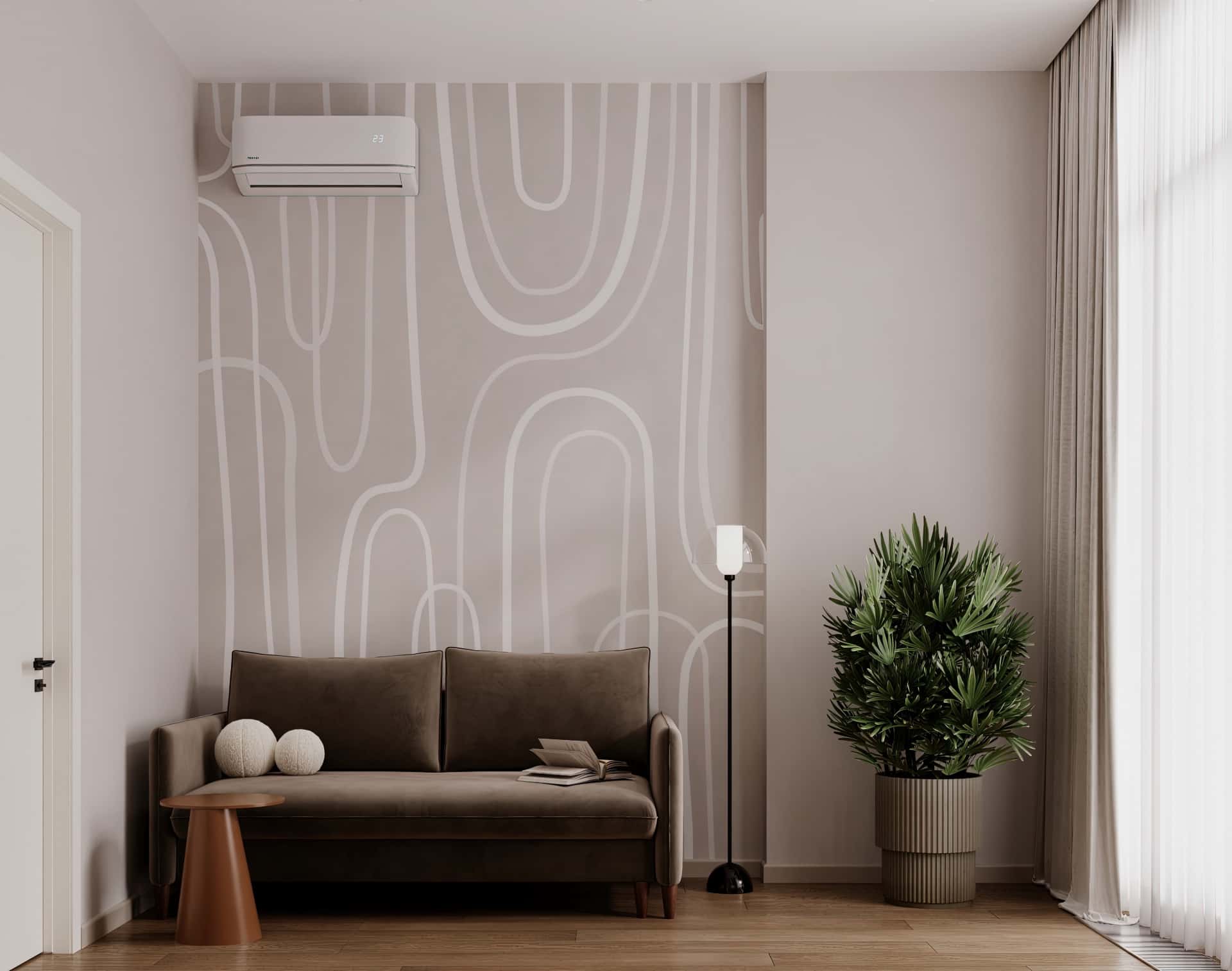 Дизайн и ремонт квартиры в ЖК AFI Park Воронцовский — Стиль как инвестиция, 60 м2. Кабинет