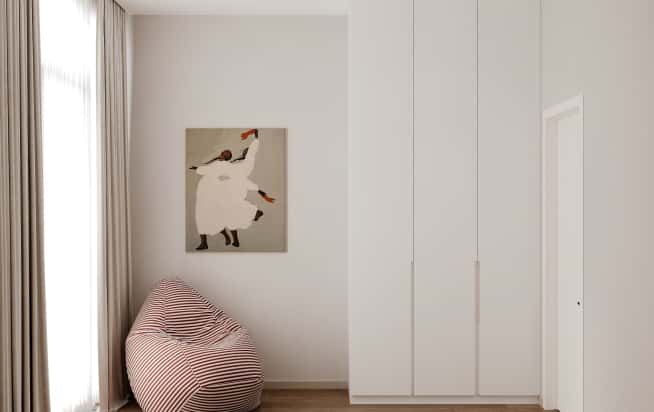 Дизайн и ремонт квартиры в ЖК AFI Park Воронцовский в стиле современный. Кабинет, фото 2