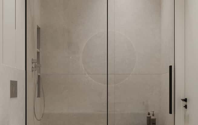 Дизайн и ремонт квартиры в ЖК AFI Park Воронцовский в стиле современный. Мастер-санузел, фото 2