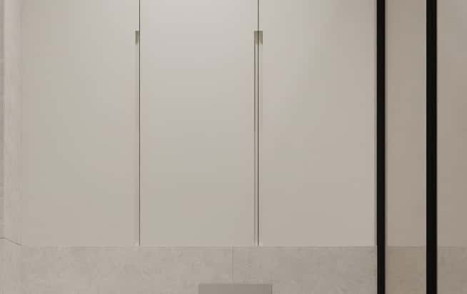 Дизайн и ремонт квартиры в ЖК AFI Park Воронцовский в стиле современный. Мастер-санузел, фото 3