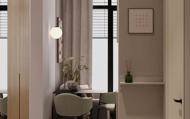 Дизайн и ремонт квартиры в ЖК AFI Park Воронцовский в стиле современный. Прихожая и коридор, фото 2