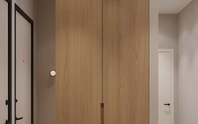 Дизайн и ремонт квартиры в ЖК AFI Park Воронцовский в стиле современный. Прихожая и коридор, фото 4