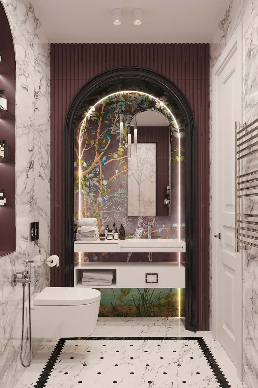 Райский сад в санузле