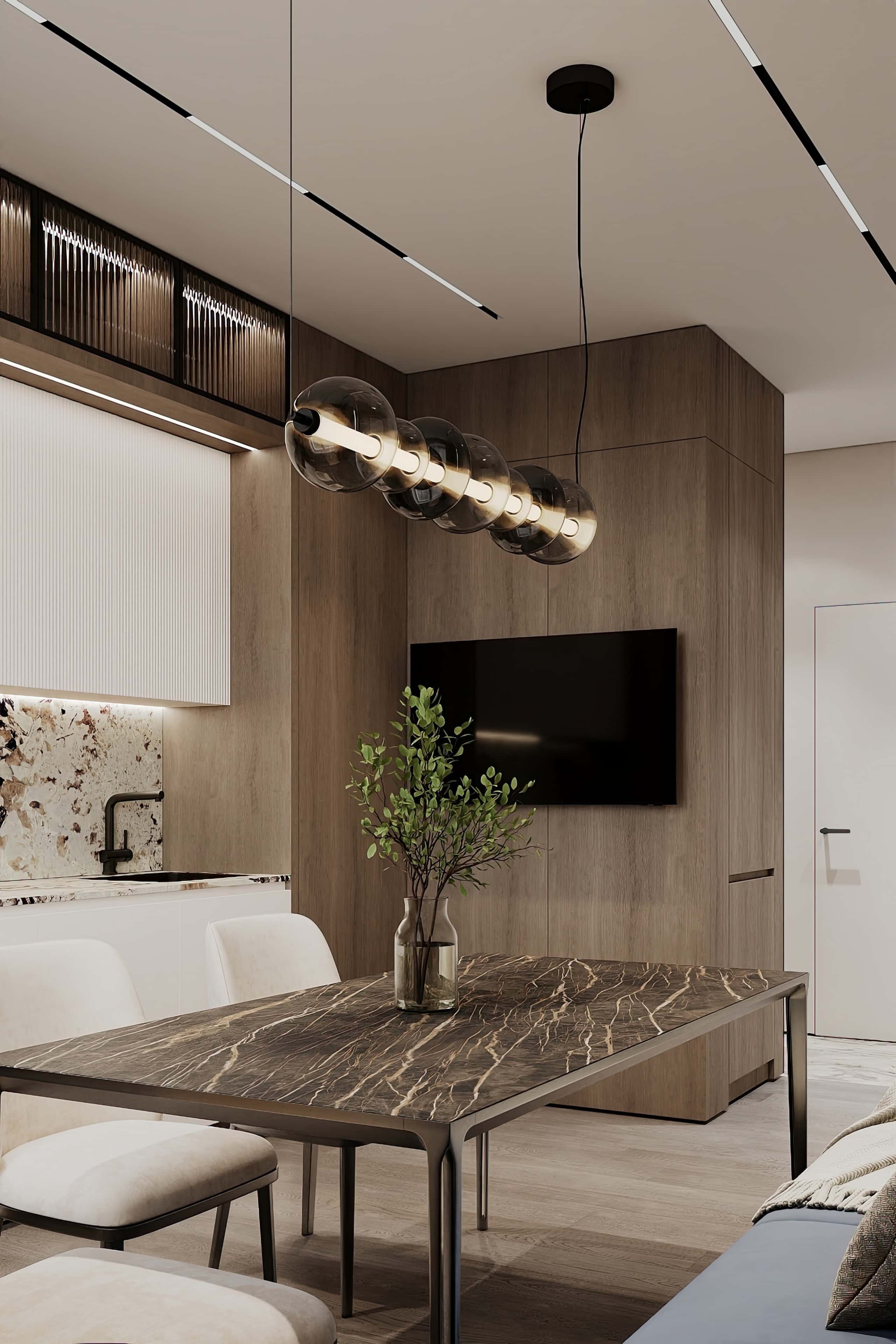 Оформление интерьера выбранных помещений, стилей, цветов. Фото № 80809.