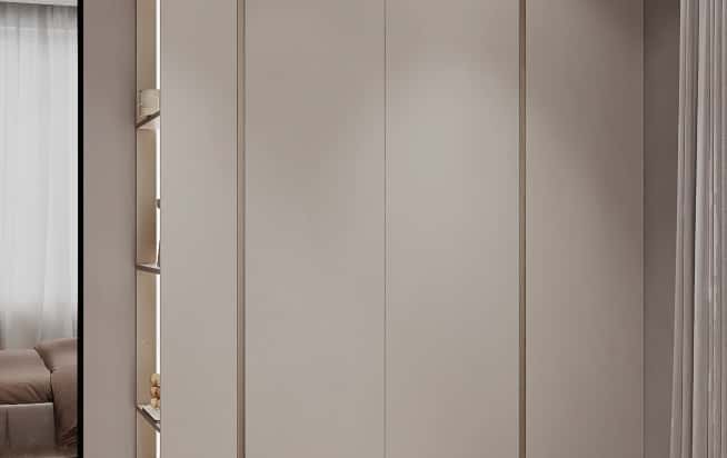 Дизайн и ремонт квартиры в ЖК Большая семерка в стиле современный. Спальня, фото 3