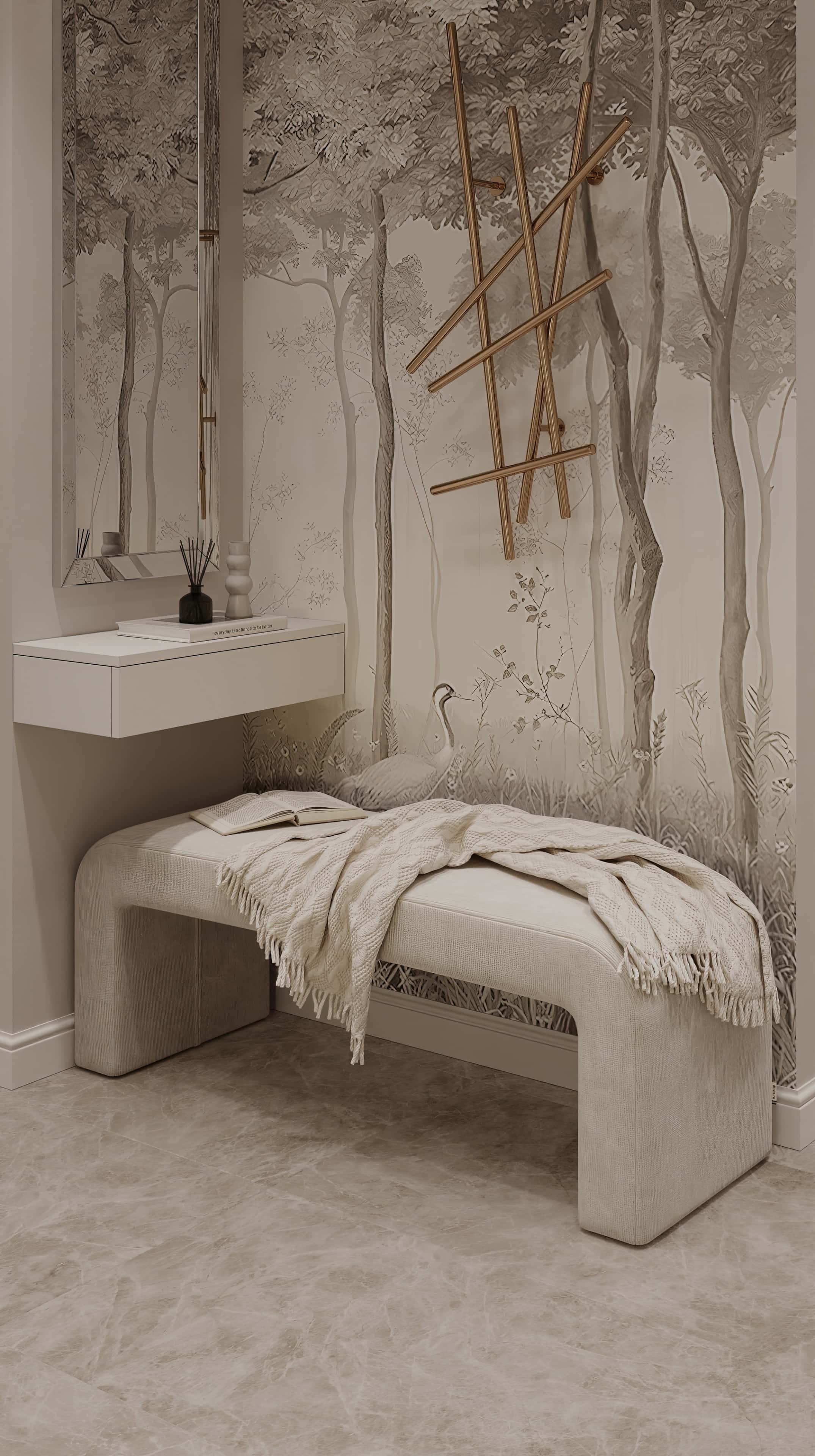 Оформление интерьера в белый цвет. Фото № 81054.