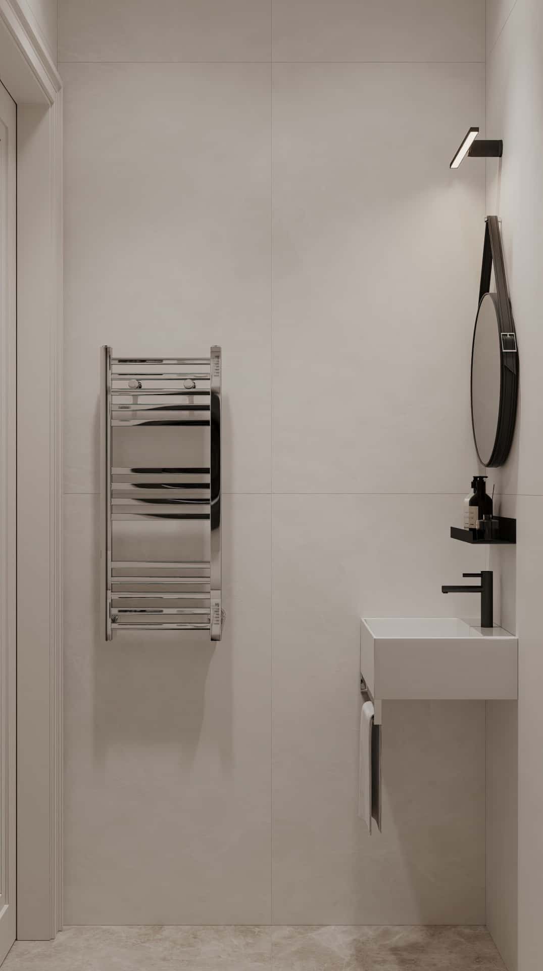 Дизайн и ремонт квартиры в ЖК Дом Достижение — Алгоритм комфорта, 64 м2. Постирочная, фото 6