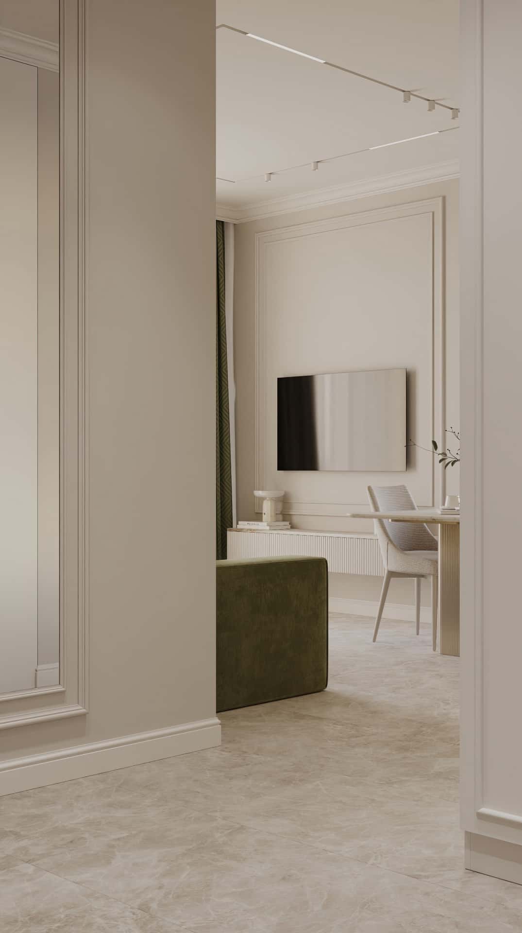 Дизайн и ремонт квартиры в ЖК Дом Достижение — Алгоритм комфорта, 64 м2. Прихожая и коридор, фото 11