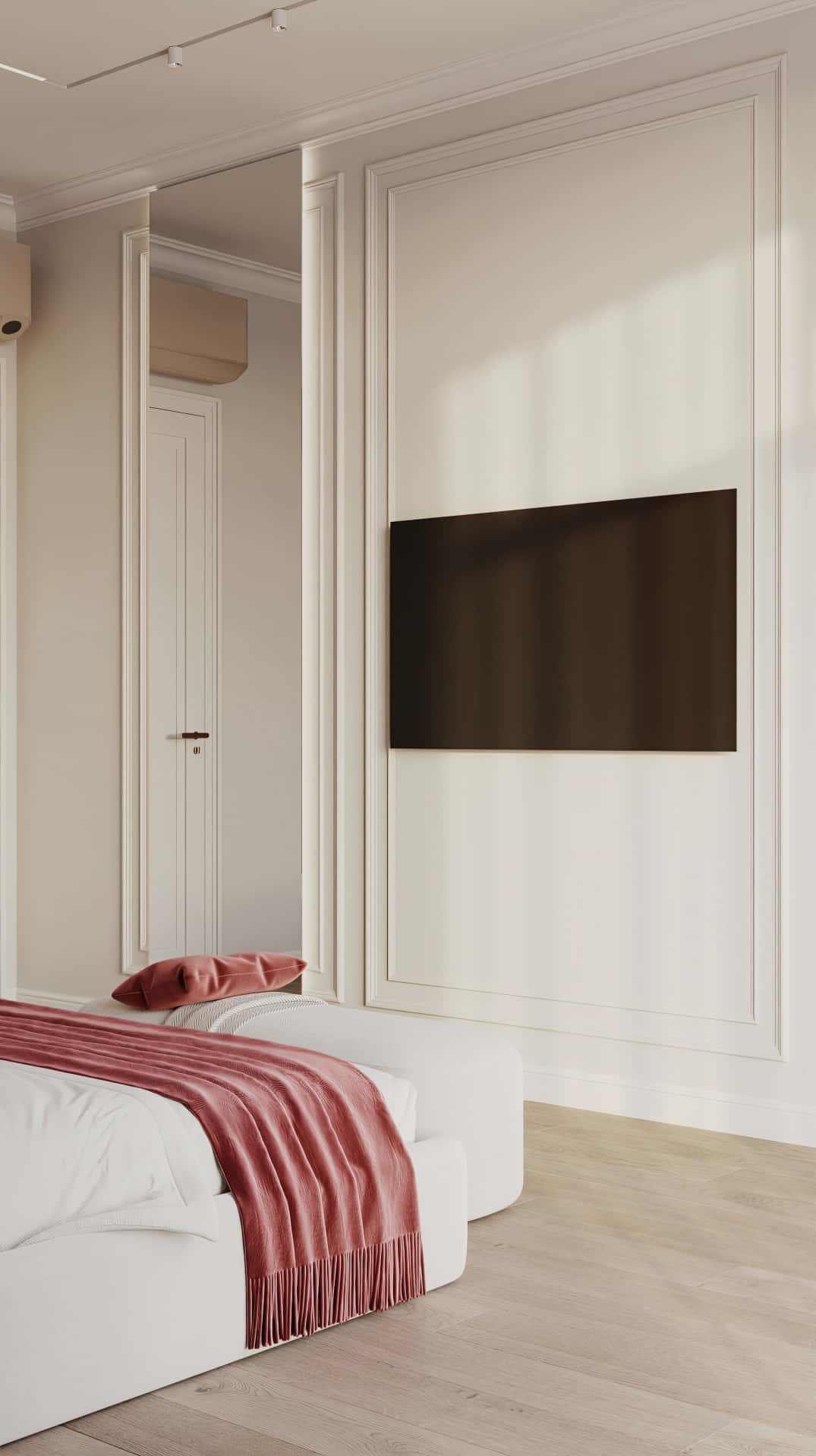 Дизайн и ремонт квартиры в ЖК Дом Достижение — Алгоритм комфорта, 64 м2. Спальня, фото 11