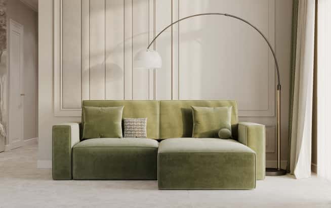 Дизайн и ремонт квартиры в ЖК Дом Достижение в стиле современная классика. Кухня-гостиная, фото 1