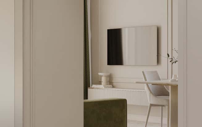 Дизайн и ремонт квартиры в ЖК Дом Достижение в стиле современная классика. Прихожая и коридор, фото 4