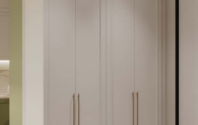 Дизайн и ремонт квартиры в ЖК Дом Достижение в стиле современная классика. Прихожая и коридор, фото 6