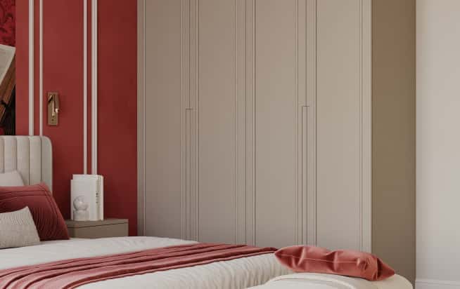 Дизайн и ремонт квартиры в ЖК Дом Достижение в стиле современная классика. Спальня, фото 3