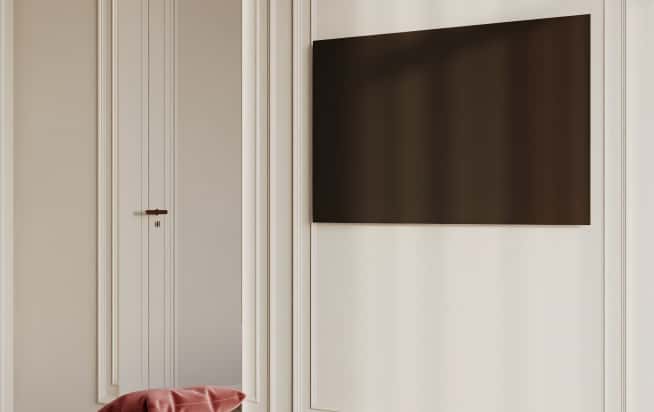 Дизайн и ремонт квартиры в ЖК Дом Достижение в стиле современная классика. Спальня, фото 5