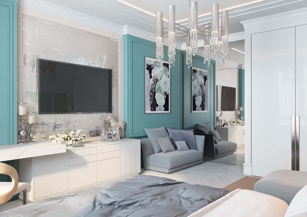 Акцент на цвете