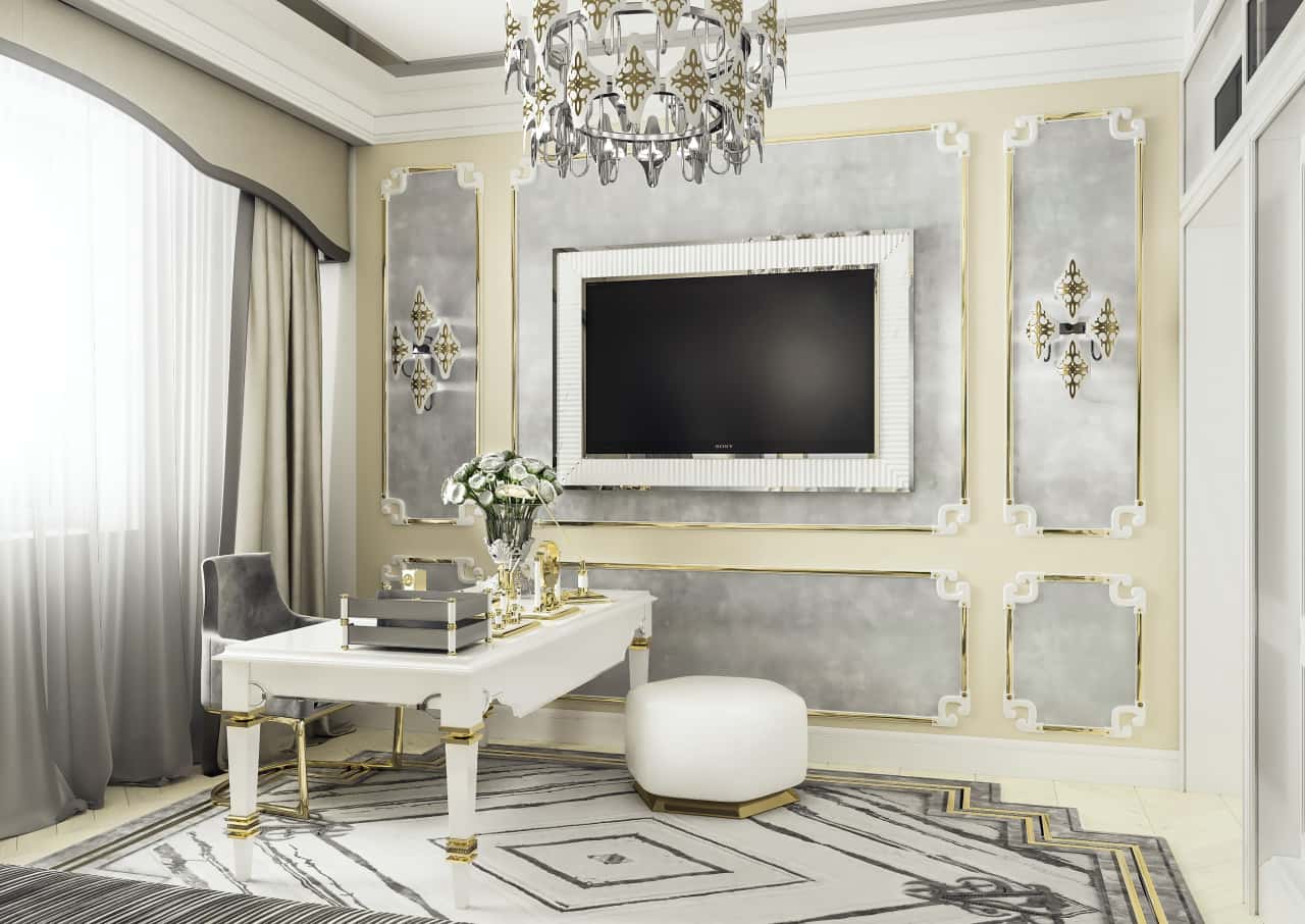 Кабинет в стиле ар-деко