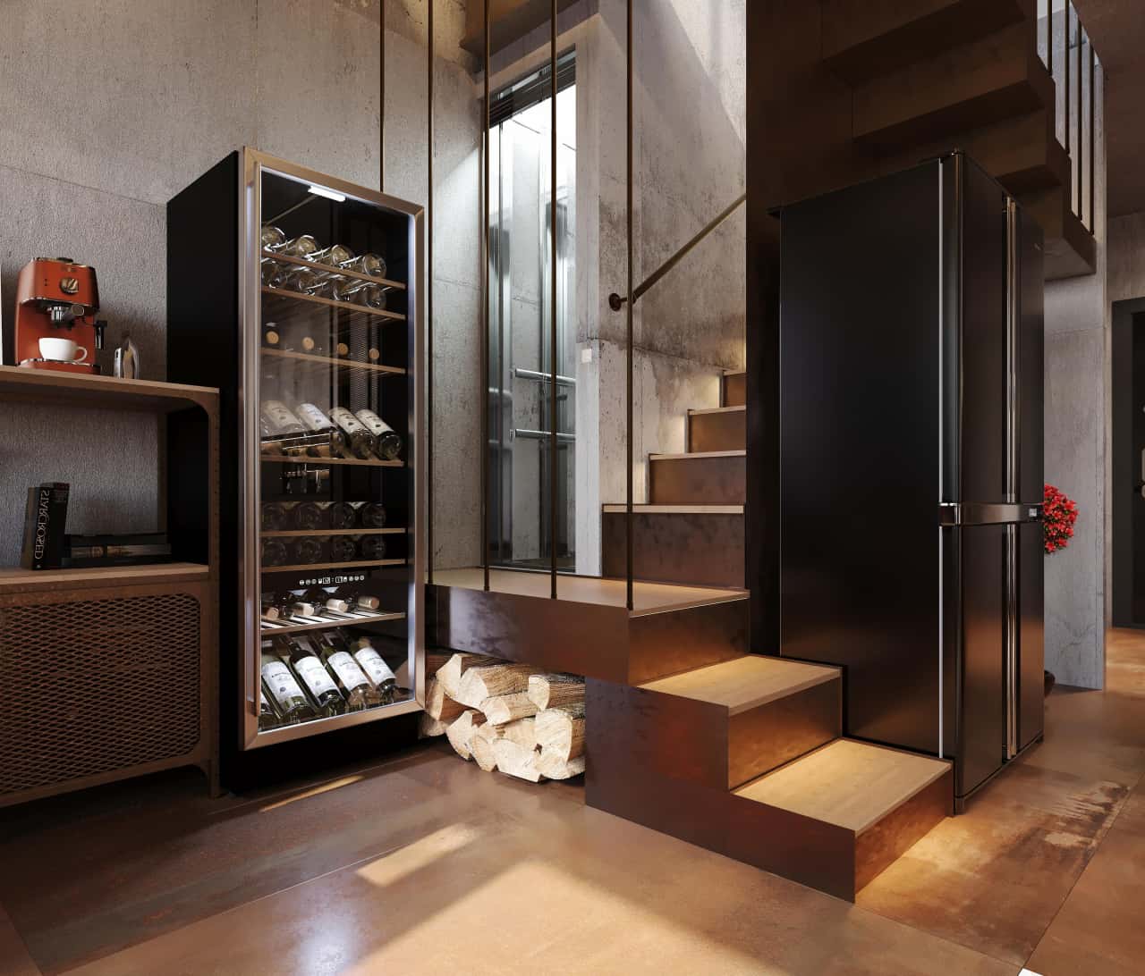 Организация подлестничного пространства