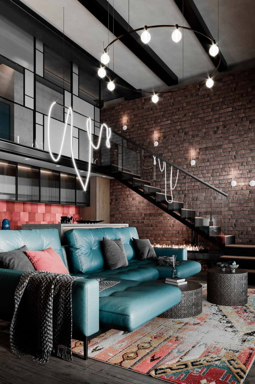 Двухуровневый лофт