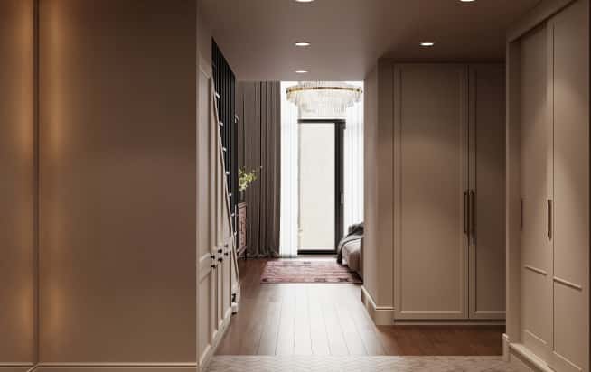 Дизайн и ремонт квартиры в ЖК Джаз в стиле современный. Прихожая, фото 1