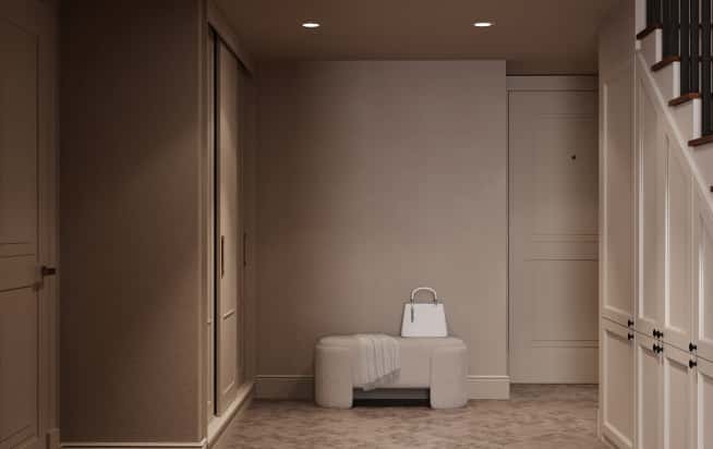 Дизайн и ремонт квартиры в ЖК Джаз в стиле современный. Прихожая