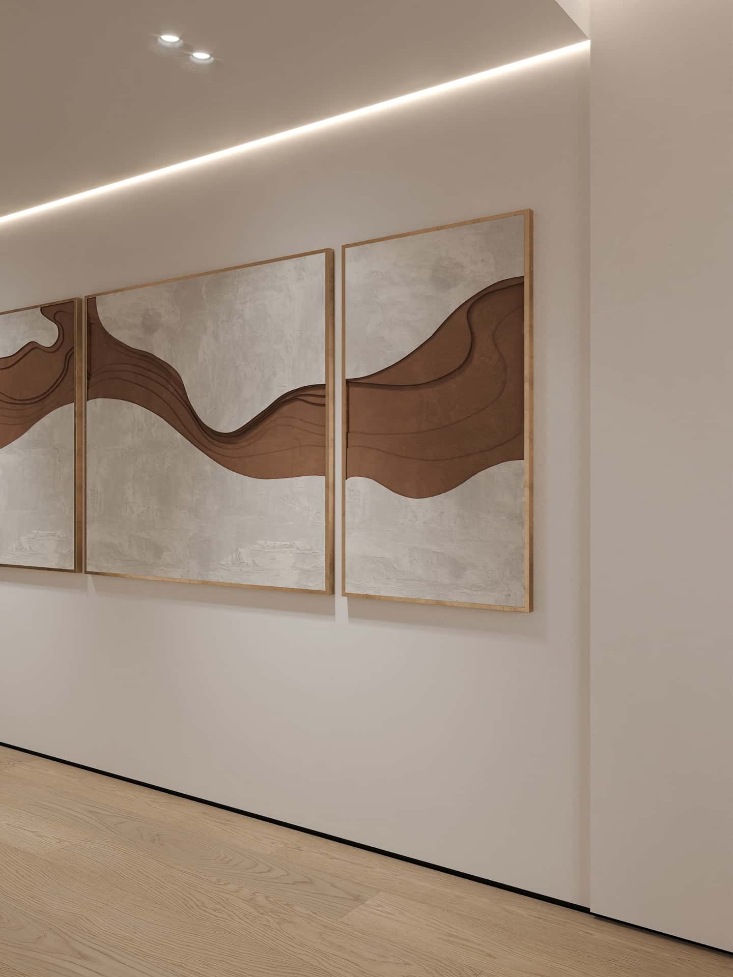 Дизайн и ремонт квартиры в ЖК Эмеральд — Сияние форм, 131 м2. Мастер-спальня, фото 2