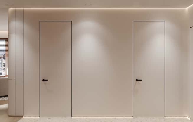 Дизайн и ремонт квартиры в ЖК Эмеральд в стиле бионика. Прихожая и коридор, фото 9