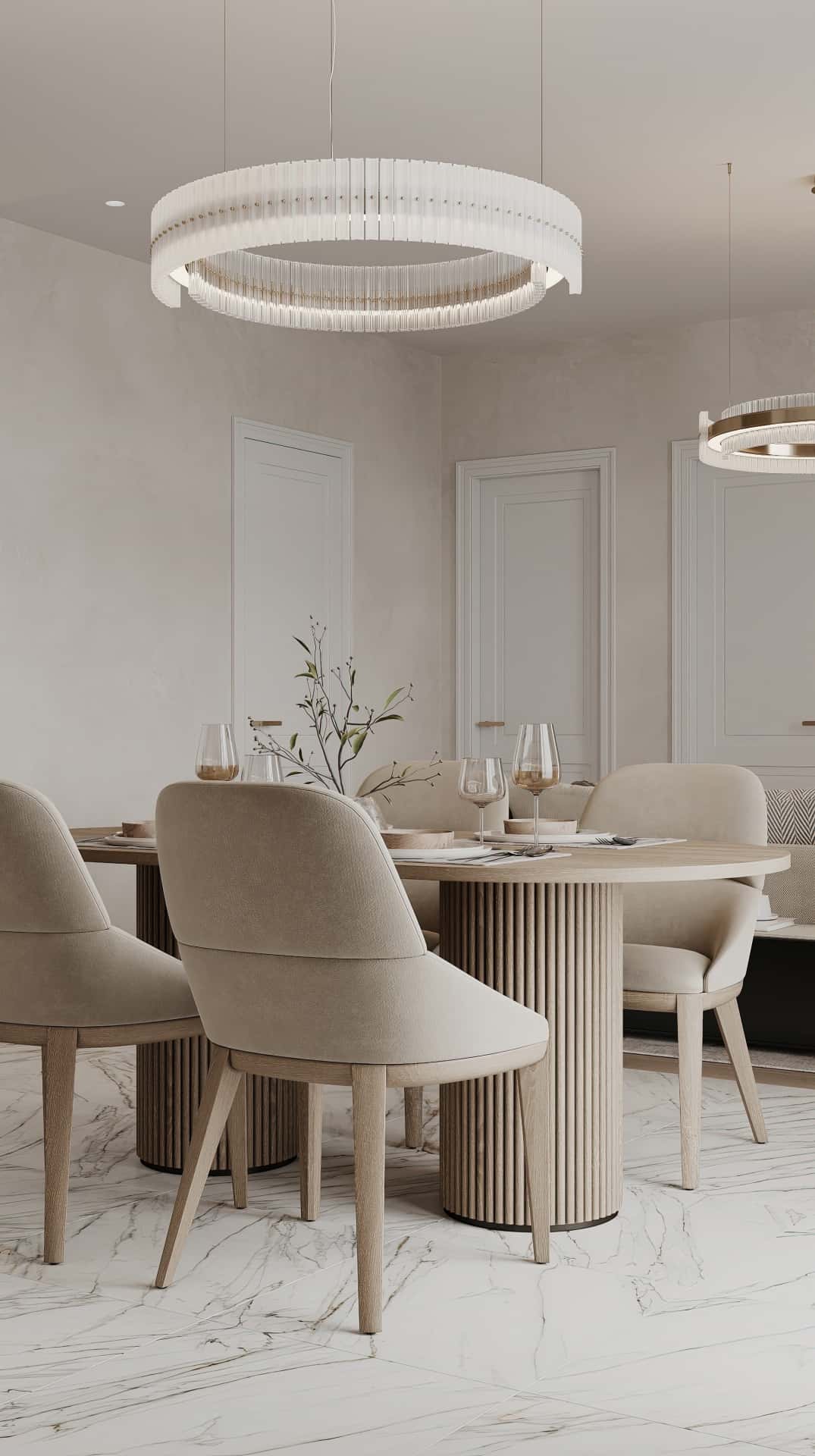 Дизайн и ремонт квартиры в ЖК Филисити — Пространство мечты, 71 м2. Кухня-гостиная, фото 7