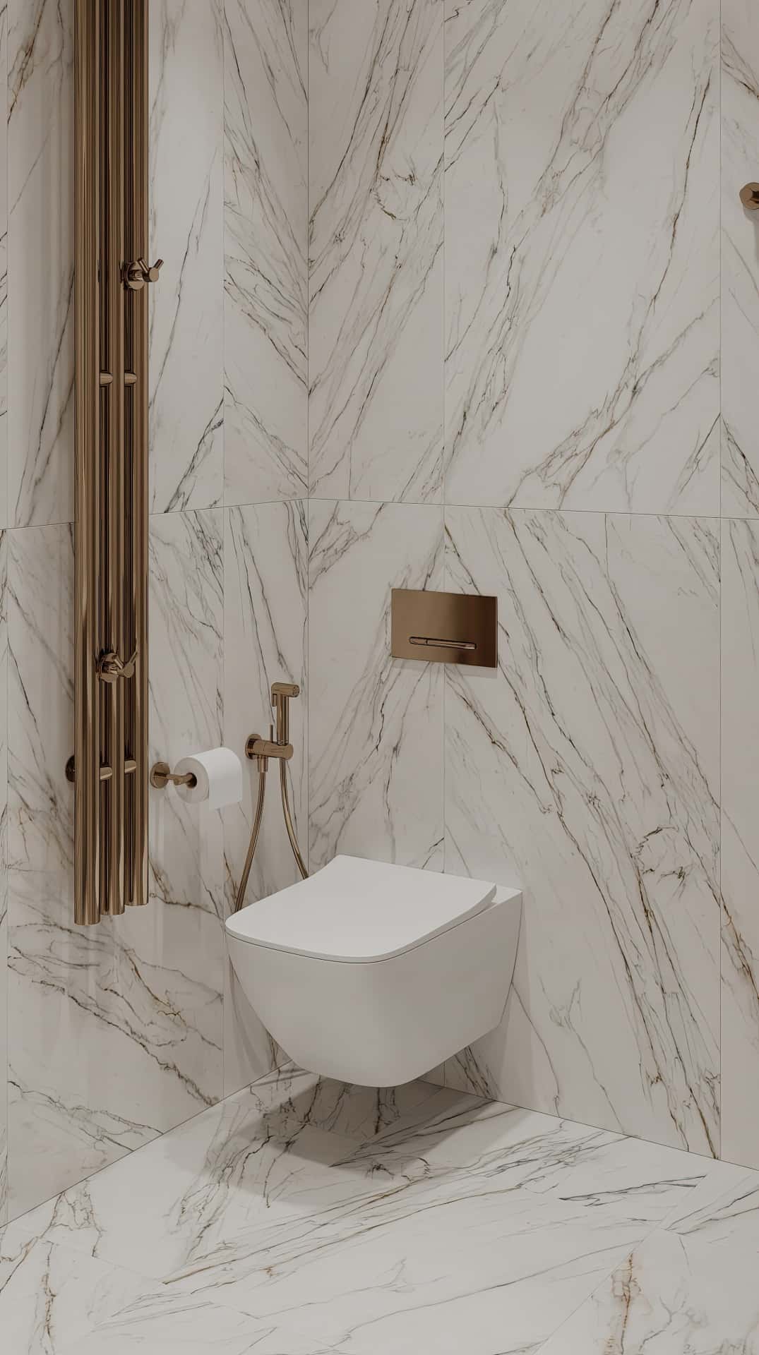 Дизайн и ремонт квартиры в ЖК Филисити — Пространство мечты, 71 м2. Санузел, фото 5