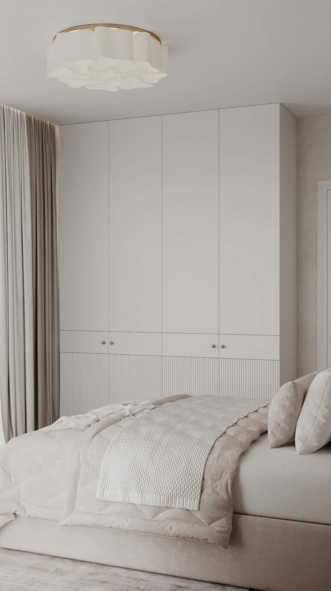 Дизайн и ремонт квартиры в ЖК Филисити — Пространство мечты, 71 м2. Спальня, фото 3