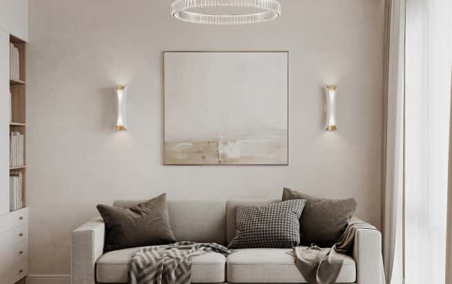 Дизайн и ремонт квартиры в ЖК Филисити в стиле современная классика. Кабинет, фото 1