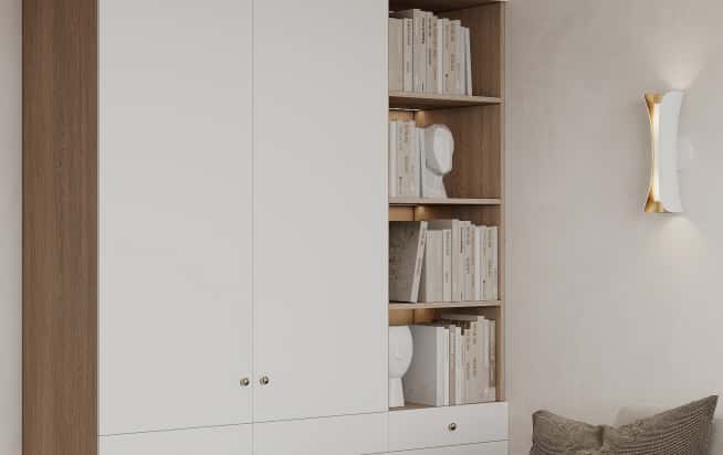 Дизайн и ремонт квартиры в ЖК Филисити в стиле современная классика. Кабинет, фото 4