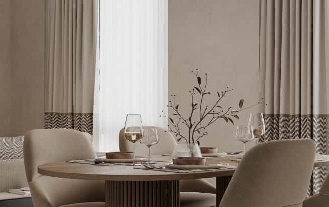 Дизайн и ремонт квартиры в ЖК Филисити в стиле современная классика. Кухня-гостиная, фото 5