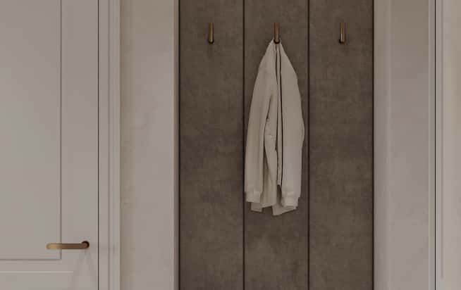 Дизайн и ремонт квартиры в ЖК Филисити в стиле современная классика. Прихожая, фото 2