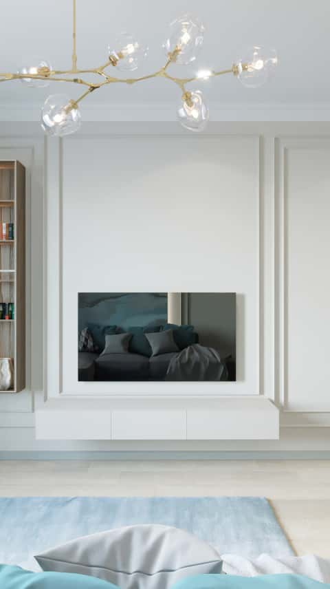 Дизайн и ремонт квартиры в ЖК «Грин Парк» — Бирюзовое настроение