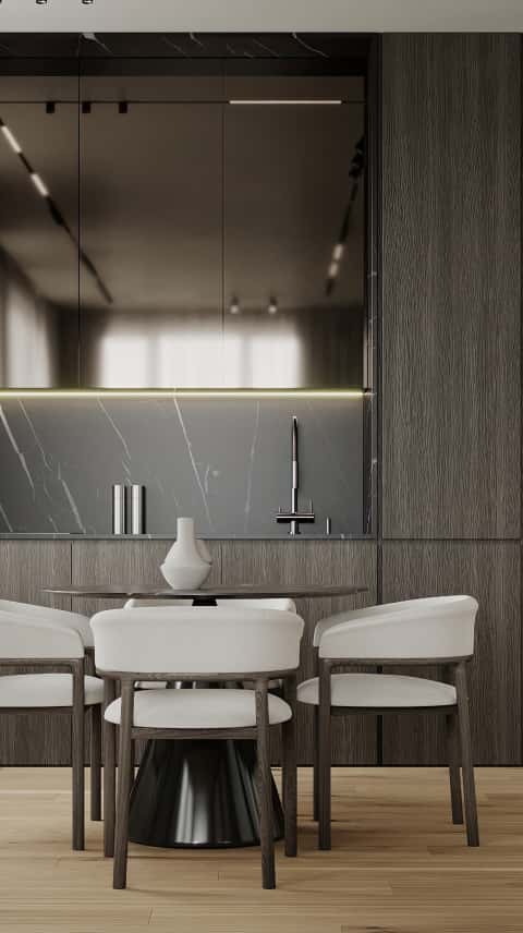 Дизайн и ремонт квартиры в ЖК Homecity — Современность и респектабельность